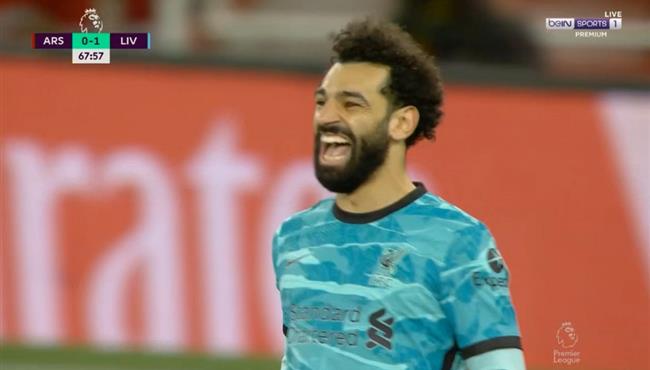 ملخص لمسات محمد صلاح امام ارسنال في الدوري الانجليزي
