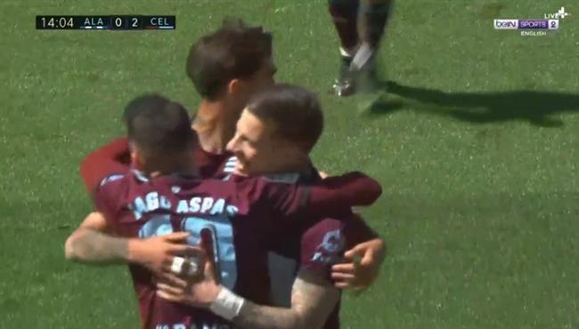 اهداف مباراة سيلتا فيجو وديبورتيفو الافيس 3 1 الدوري الاسباني