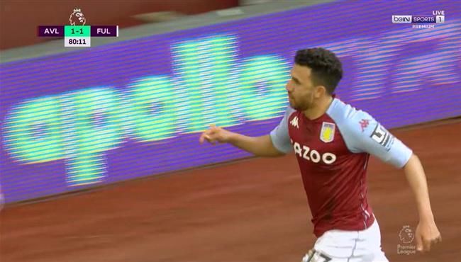 هدف تريزيجيه الثاني فى مرمي فولهام بالدوري الانجليزي