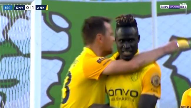 هدف اليو بادجي فى مرمي كونيا سبور بالدوري التركي