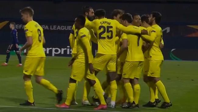 هدف فوز فياريال على دينامو زغرب 1 0 الدوري الاوروبي