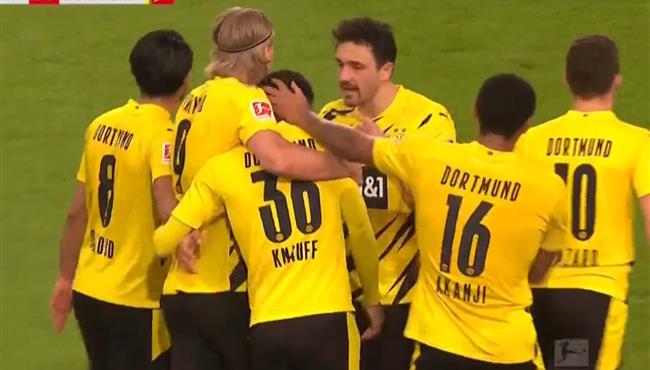 اهداف مباراة بوروسيا دورتموند وشتوتجارت 3 2 الدوري الالماني
