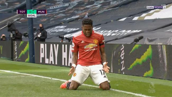 هدف تعادل مانشستر يونايتد مع توتنهام 1 1 الدوري الانجليزي فريد