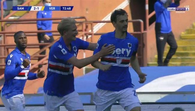 اهداف مباراة سامبدوريا وفيرونا 3 1 الدوري الايطالي