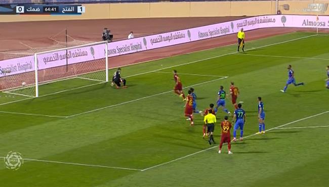 اهداف مباراة الفتح وضمك 1 1 الدوري السعودي