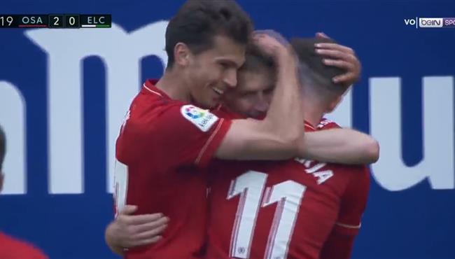 اهداف مباراة اوساسونا والتشي 2 0 الدوري الاسباني