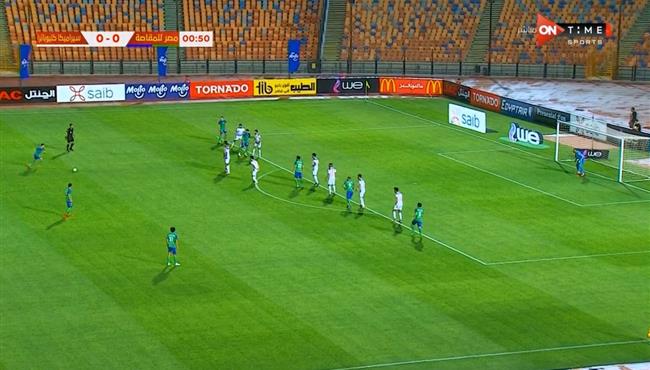 هدف هشام محمد الرائع في مرمي سيراميكا بكاس مصر