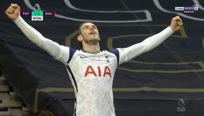 هدف جاريث بيل الرائع في مرمي ساوثهامبتون