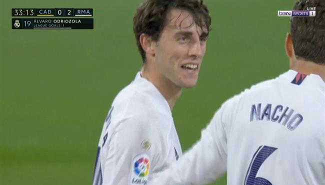 هدف ريال مدريد الثاني في مرمي قادش الفارو