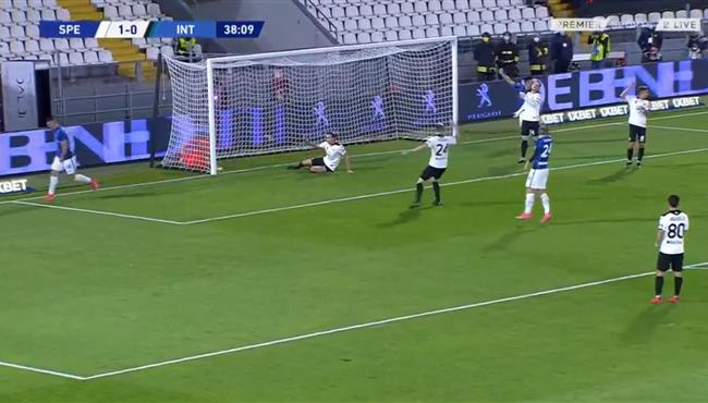 اهداف مباراة انتر ميلان وسبيزيا 1 1 الدوري الايطالي