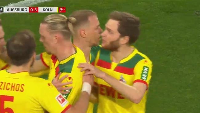 اهداف مباراة كولن واوجسبورج 3 2 الدوري الالماني