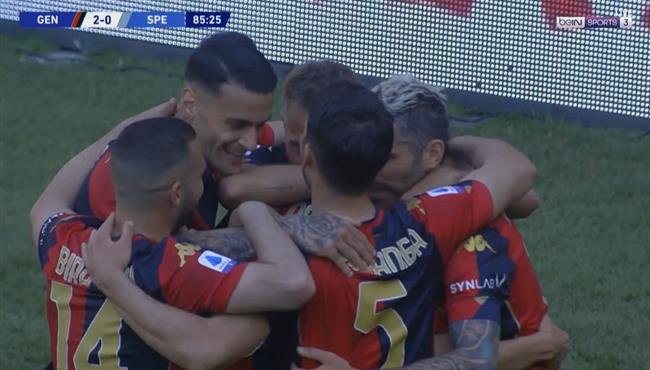 اهداف مباراة جنوي وسبيزيا 2 0 الدوري الايطالي