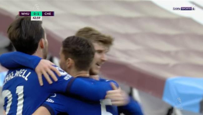 هدف فوز تشيلسي علي وست هام 1 0 الدوري الانجليزي