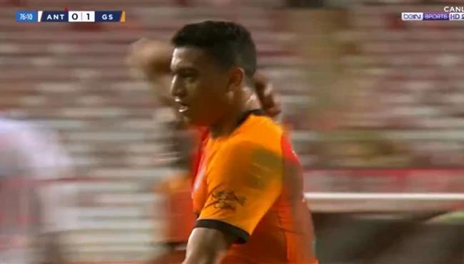 هدف مصطفي محمد الرائع في مرمي انطاليا سبور بالدوري التركي