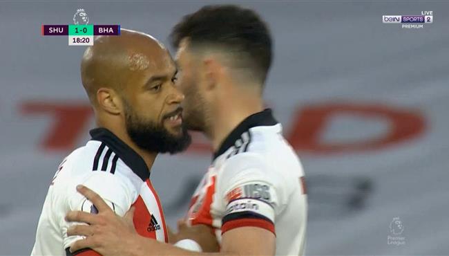 هدف فوز شيفيلد يونايتد علي برايتون 1 0 الدوري الانجليزي