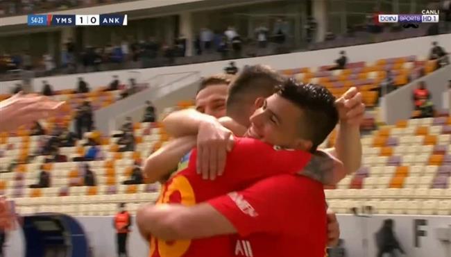 هدف مالطية سبور الاول في مرمي انقرة جوجو اسيست كريم حافظ