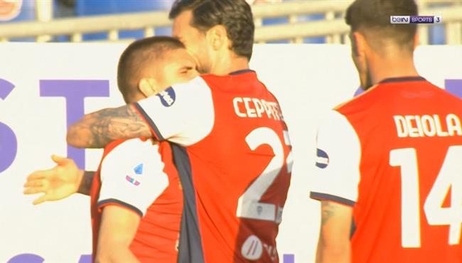 هدف صاروخي رائع في مباراة روما وكالياري