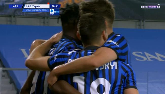 اهداف مباراة اتلانتا وبولونيا 5 0 الدوري الايطالي