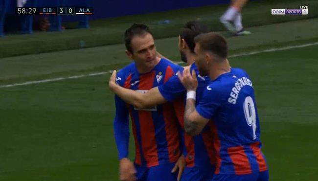 اهداف مباراة ايبار وديبورتيفو الافيس 3 0 الدوري الاسباني