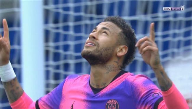هدف نيمار في مرمي لانس بالدوري الفرنسي