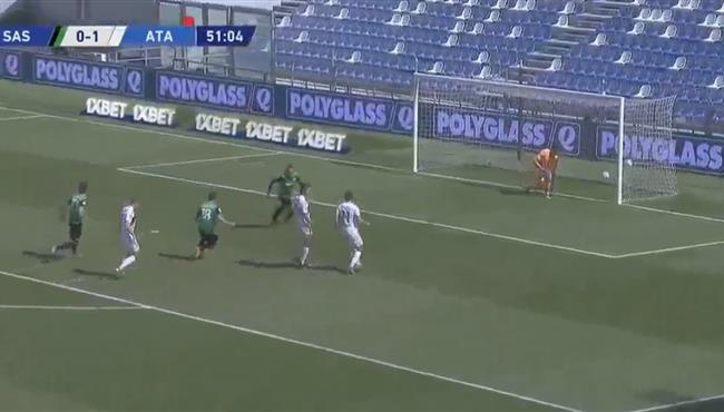 اهداف مباراة اتالانتا وساسولو 1 1 الدوري الايطالي