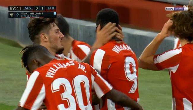 هدف فوز اتلتيك بلباو علي اشبيلية 1 0 الدوري الاسباني