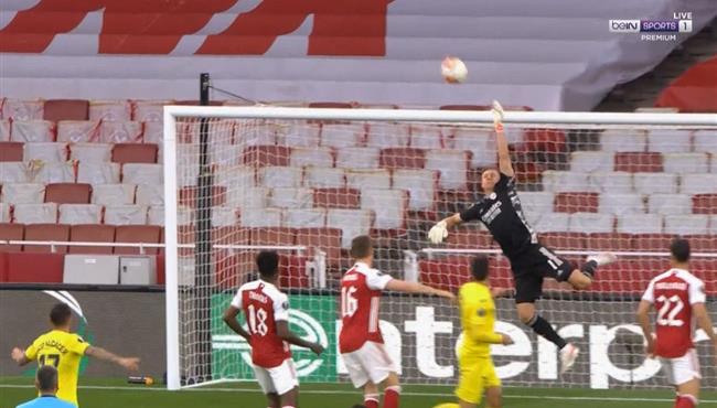 تصدي لينو الرائع يحرم فياريال من تسجيل هدف