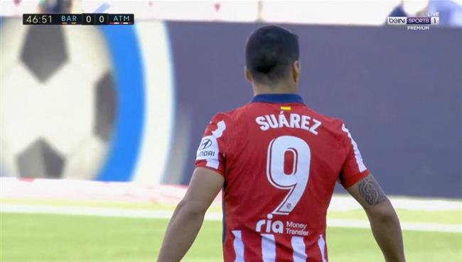 لويس سواريز كاد ان يسجل هدف رائع امام برشلونة