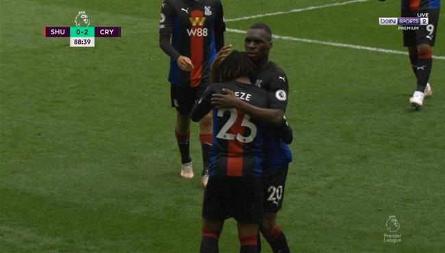 اهداف مباراة شيفيلد يونايتد وكريستال بالاس 0 2 الدوري الانجليزي