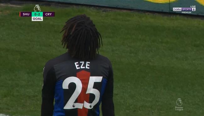 هدف إيبيريشي إيز الرائع في مباراة كريستال بالاس وشيفيلد يونايتد