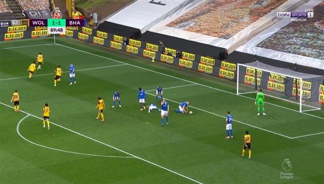 اهداف مباراة ولفرهامبتون وبرايتون 2 1 الدوري الانجليزي