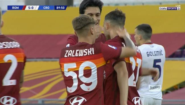 اهداف مباراة روما وكروتوني 5 0 الدوري الايطالي