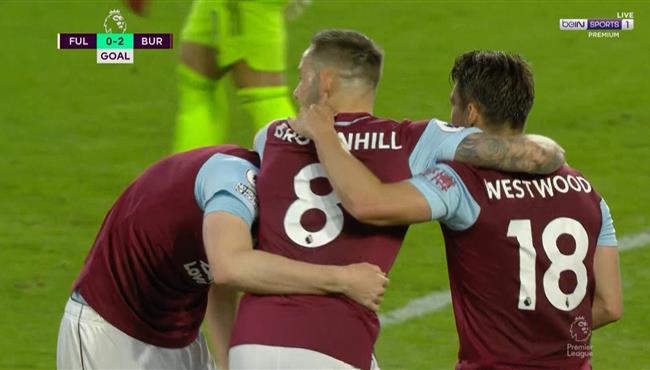 اهداف مباراة بيرنلي وفولهام 2 0 الدوري الانجليزي