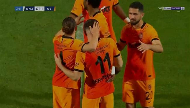 اهداف مباراة جالطة سراي ودنيزلي سبور 4 1 الدوري التركي