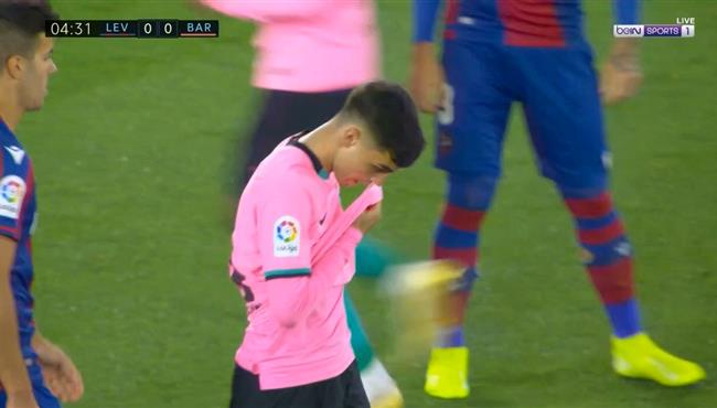 حارس ليفانتي يحرم بيدري من تسجيل هدف لبرشلونة