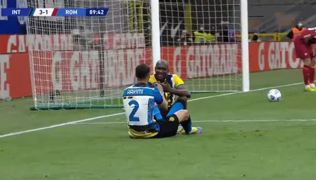 اهداف مباراة انتر ميلان وروما 3 1 الدوري الايطالي