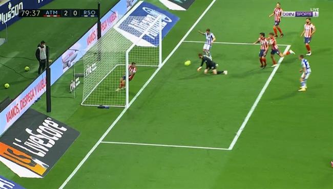 القائم ينقذ اتلتيكو مدريد من هدف محقق لريال سوسيداد