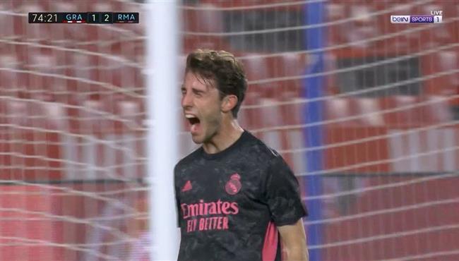 هدف ريال مدريد الثالث في مرمي غرناطة اودريوزولا