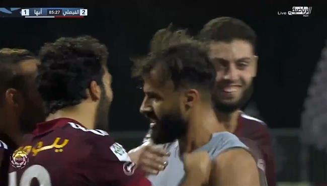 اهداف مباراة الفيصلي وابها 2 1 الدوري السعودي