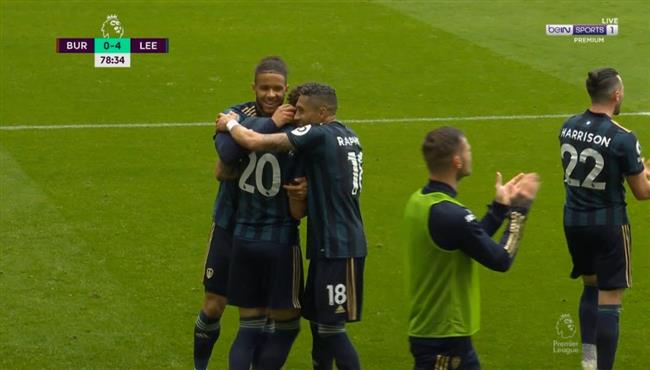 اهداف مباراة ليدز يونايتد وبيرنلي 4 0 الدوري الانجليزي