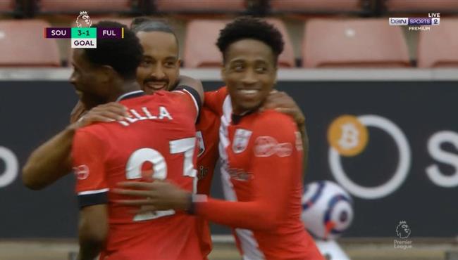 اهداف مباراة ساوثهامبتون وفولهام 3 1 الدوري الانجليزي