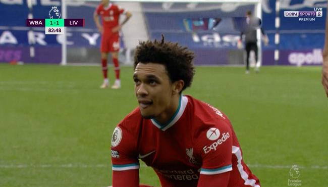 ارنولد كاد ان يسجل هدف قاتل في مرمي وست بروميتش