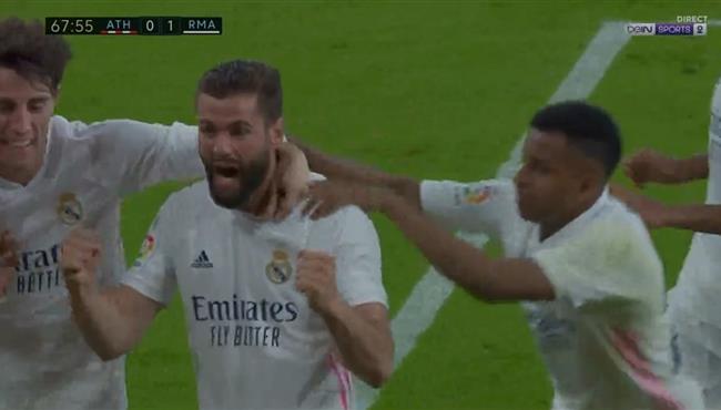 هدف ريال مدريد الاول في مرمي اتلتيك بلباو ناتشو