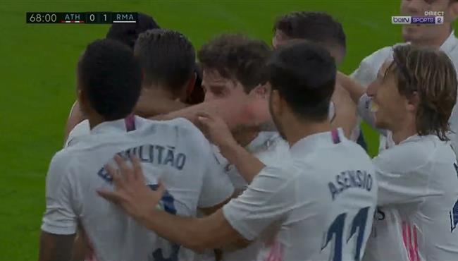 هدف فوز ريال مدريد على اتليتك بلباو 1 0 الدوري الاسباني