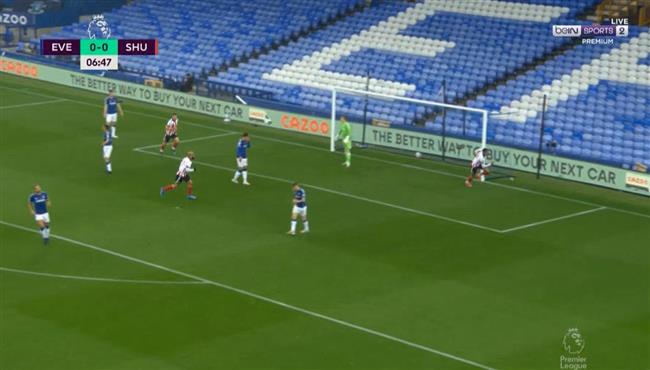 هدف فوز شيفيلد علي ايفرتون 1 0 الدوري الانجليزي
