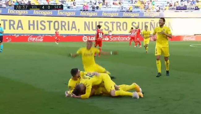 اهداف مباراة اشبيلية وفياريال 0 4 الدوري الاسباني