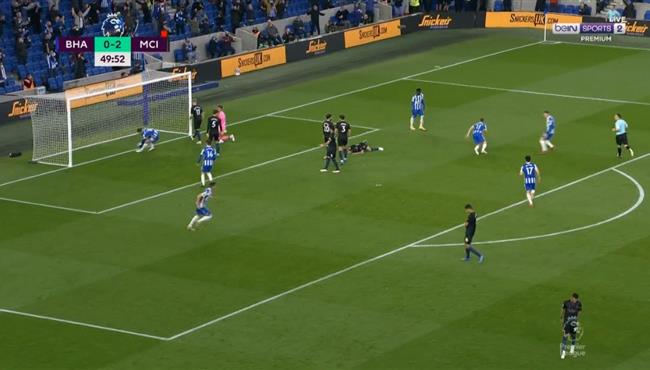 تروسارد يتلاعب بدفاع مانشستر سيتي ويسجل هدف رائع لبرايتون