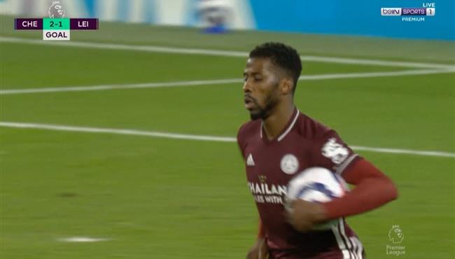 هدف ليستر سيتي الاول في مرمي تشيلسي ايهيناتشو