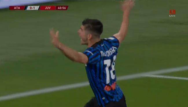 هدف تعادل اتالانتا مع يوفنتوس 1 1 نهائي كاس ايطاليا