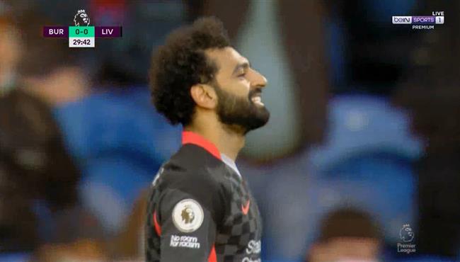 ملخص لمسات محمد صلاح في مباراة ليفربول وبيرنلي بالدوري الانجليزي
